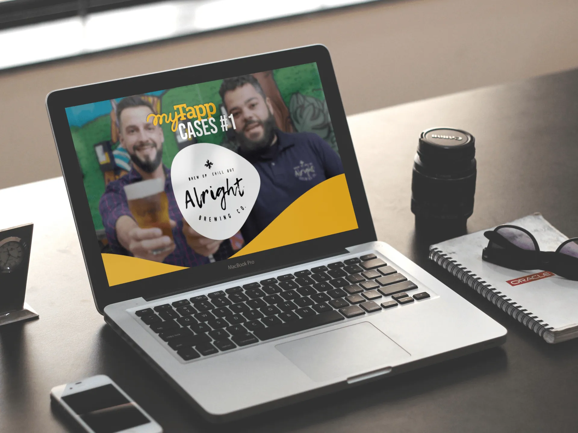 Case myTapp Cervejaria Alright