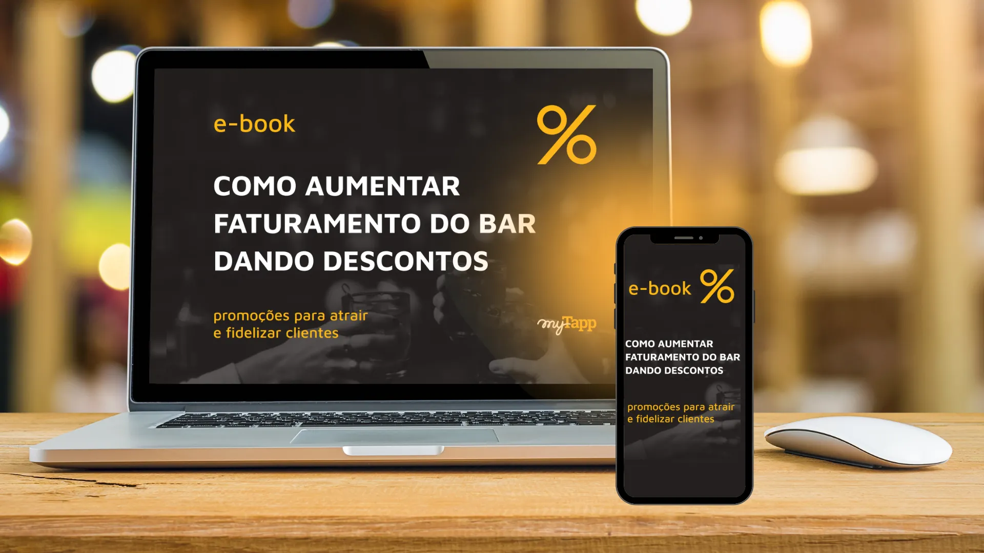 ebook mytapp - Como aumentar faturamento do bar dando descontos