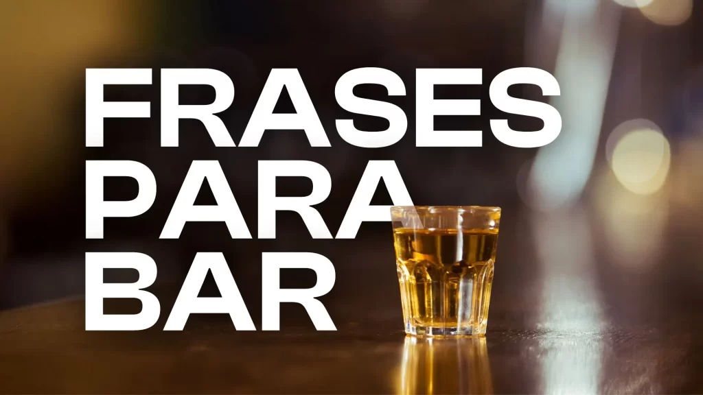 Frases para bar