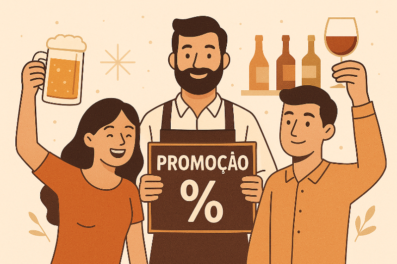 promoções bar